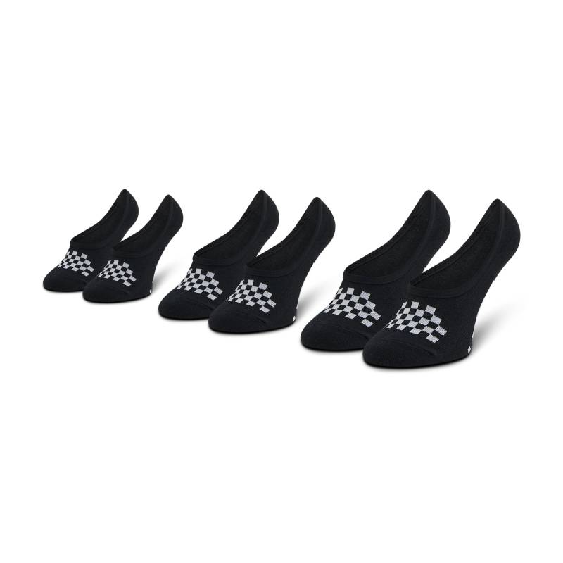 3er-Set Kinder Sneakersocken Vans Classic Canoodle VN0A48HCY281 Schwarz von Vans