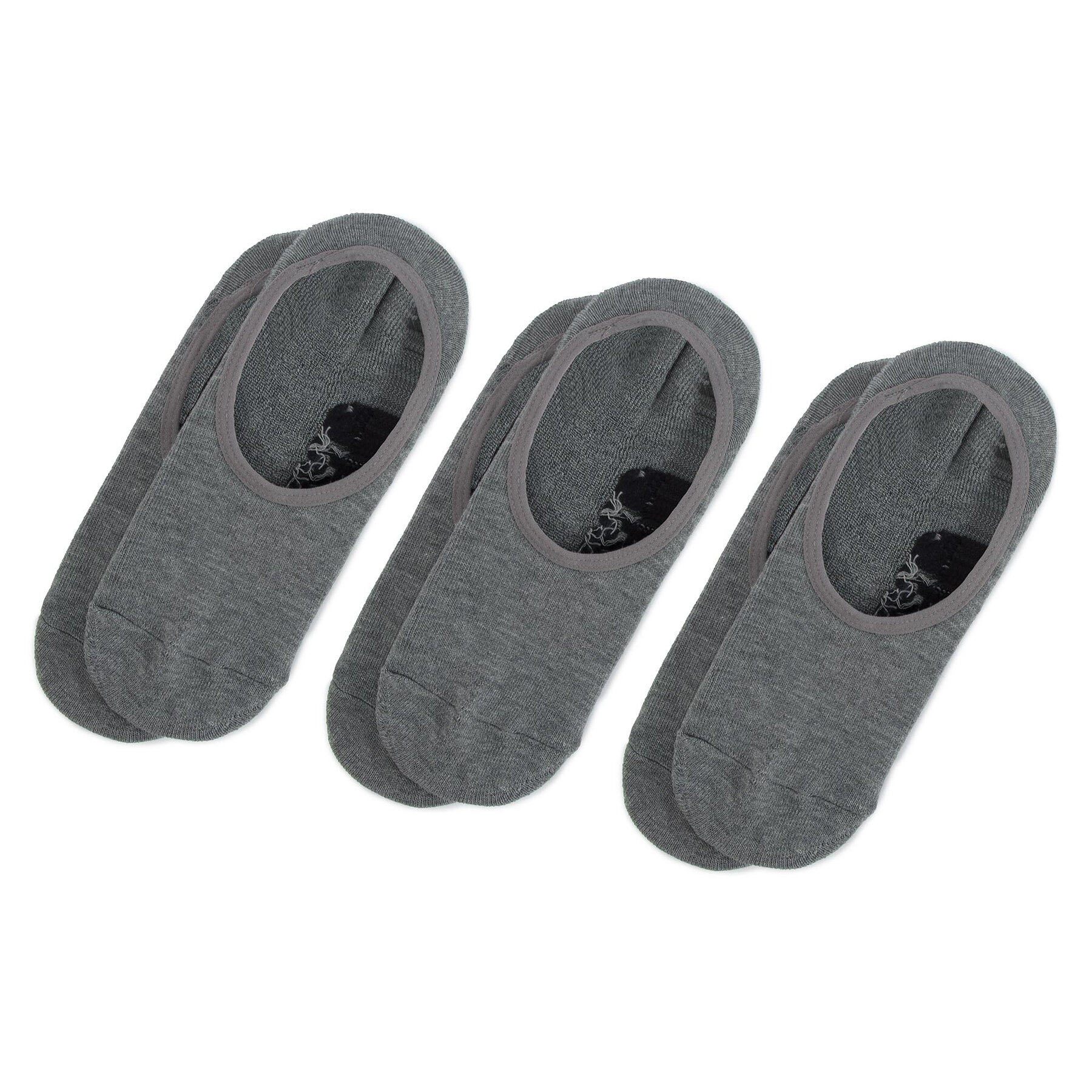 3er-Set Unisex-Sneakersocken Vans Classic Super No Show VN000XS9HTG Grau 3er-Set Unisex-Sneakersocken Vans Classic Super No Show VN000XS9HTG Grau von Vans