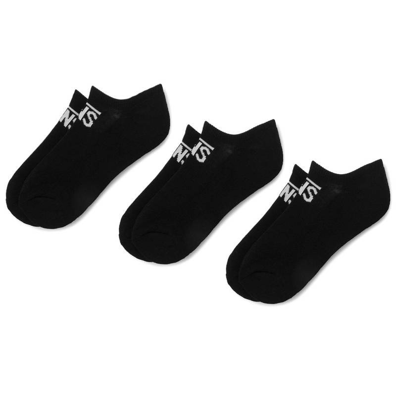 3er-Set hohe Damensocken Vans Classic Kick VN000XNRBLK Schwarz von Vans