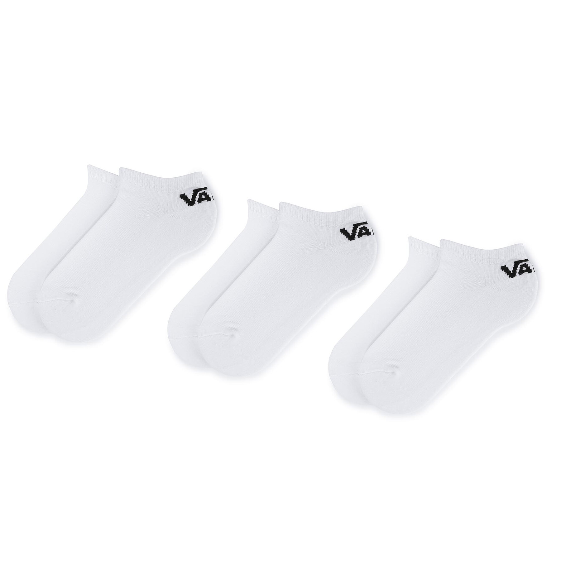 3er-Set hohe Damensocken Vans Classic Low VN000XS0WHT Weiß 3er-Set hohe Damensocken Vans Classic Low VN000XS0WHT Weiß von Vans