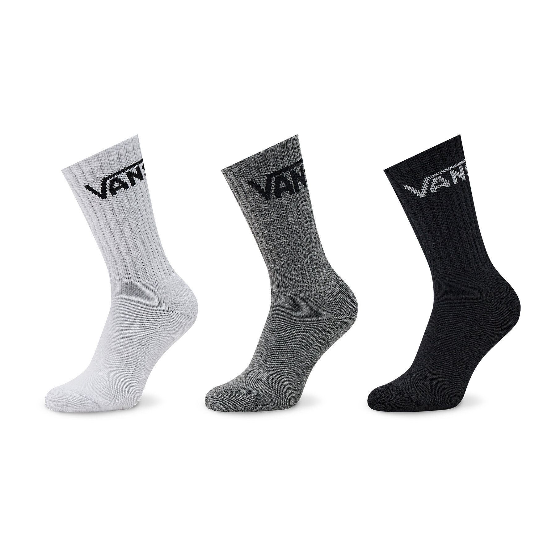 3er-Set hohe Kindersocken Vans By Classic Crew VN000YBRIZH1 Bunt 3er-Set hohe Kindersocken Vans By Classic Crew VN000YBRIZH1 Bunt von Vans