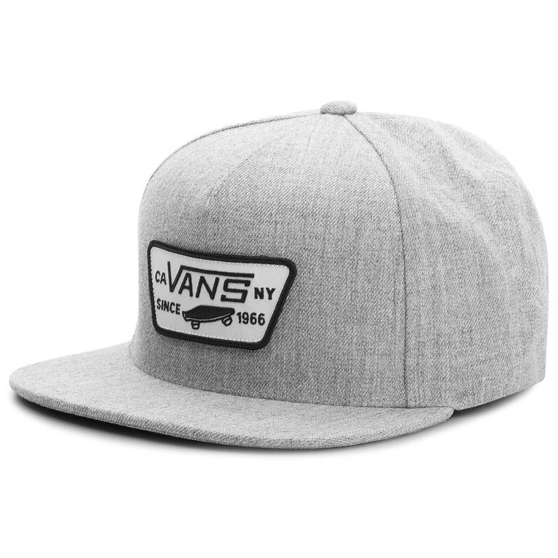 Cap Vans Full Patch Snap VN000QPUHTG Grau von Vans