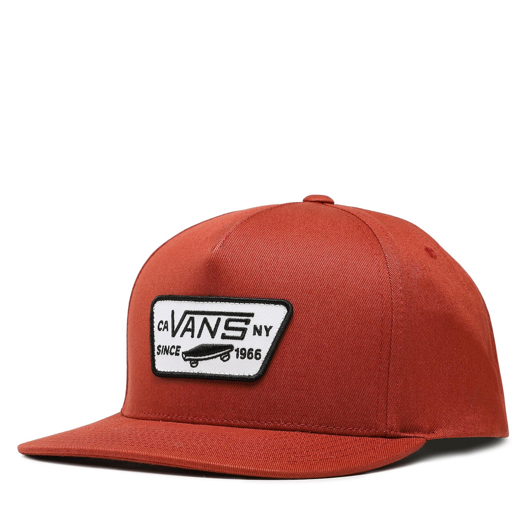 Cap Vans Mn Full Patch Snapback VN000QPUADU1 Dunkelrot von Vans