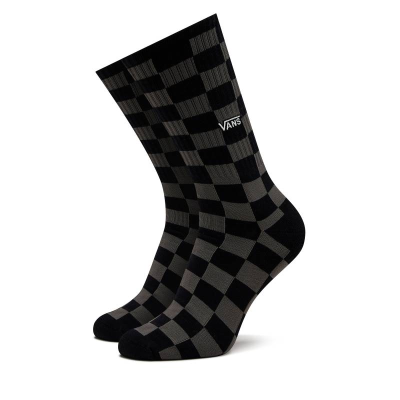 Hohe Unisex-Socken Vans Checkerboard Crew VN0A3H3NBA5 r.38,5/42 Schwarz von Vans