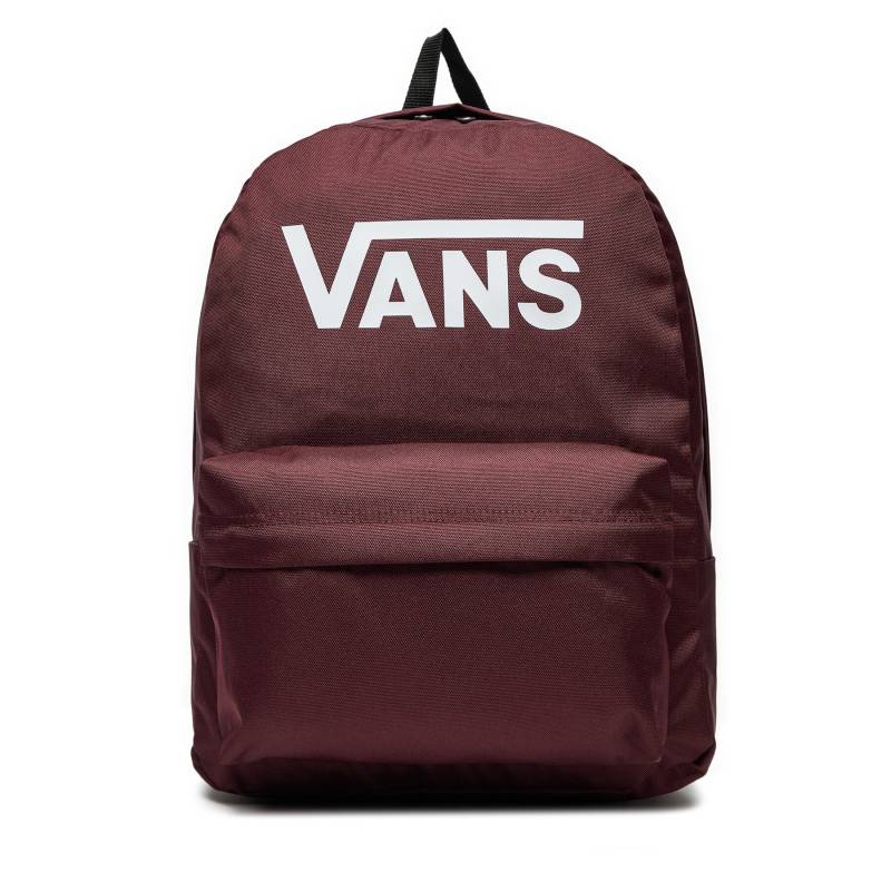 Rucksack Vans Old Skool Print Backpack VN000H504QU1 Dunkelrot von Vans