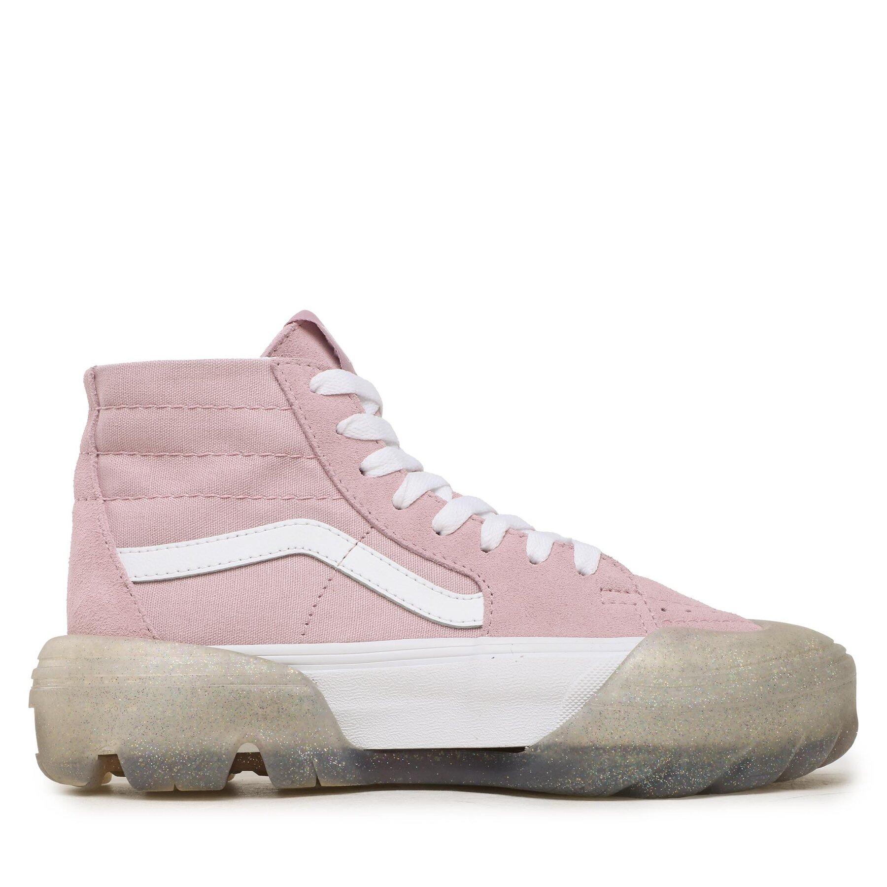 Sneakers Vans Sk8-Hi Tapered VN0A7Q5TBLT1 Rosa von Vans