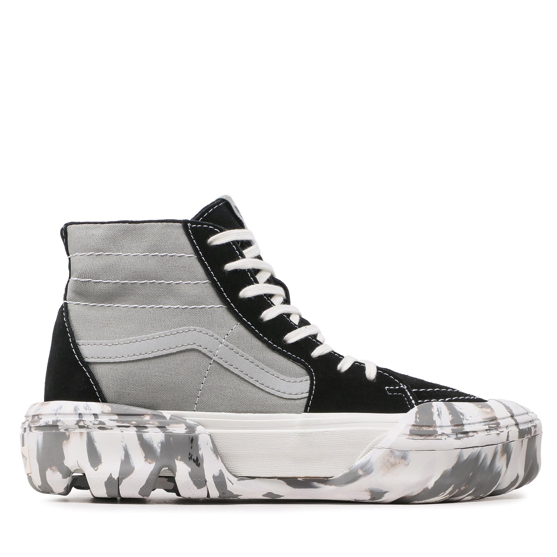 Sneakers Vans Sk8-Hi Tapered VN0A7Q5TBRF1 Grau von Vans