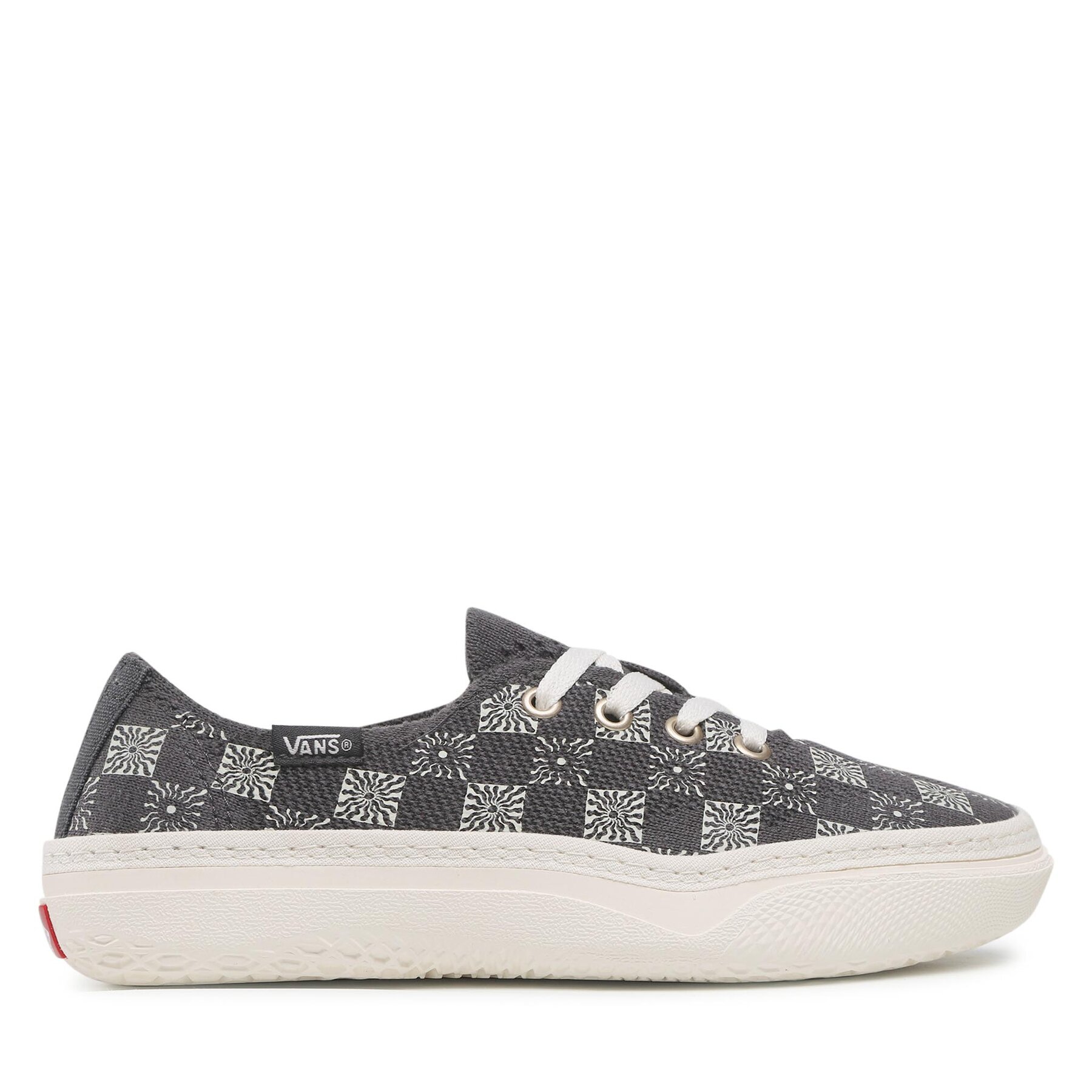 Sneakers aus Stoff Vans Circle Vee VN0A4BWLQIY1 Grau von Vans