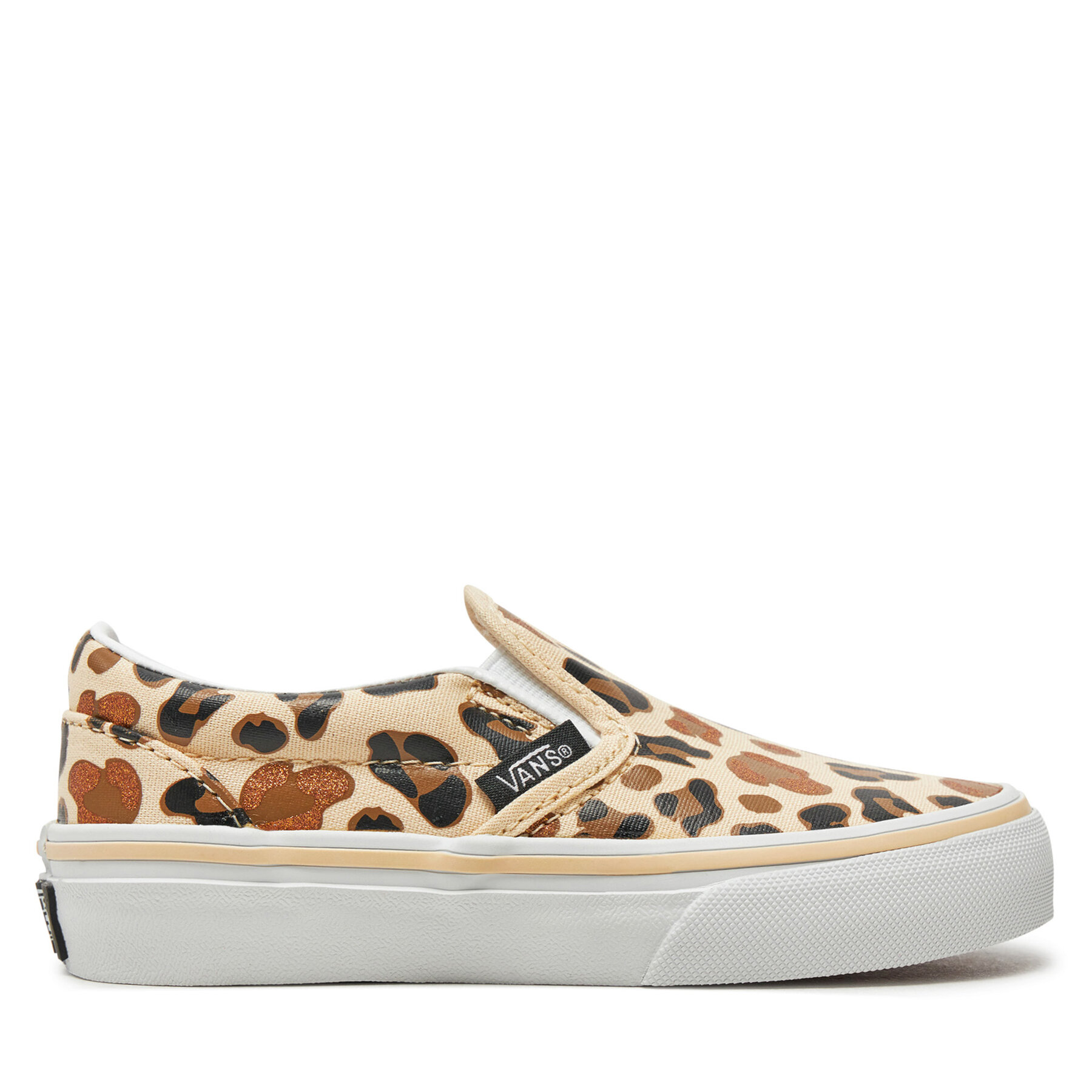 Sneakers aus Stoff Vans Classic Slip-On Glitter VN000CYGBF21 Beige Sneakers aus Stoff Vans Classic Slip-On Glitter VN000CYGBF21 Beige von Vans