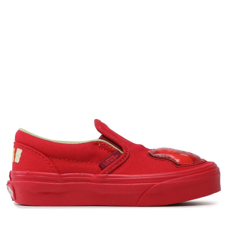 Sneakers aus Stoff Vans Classic Slip-On H VN0009R7RED1 Rot von Vans