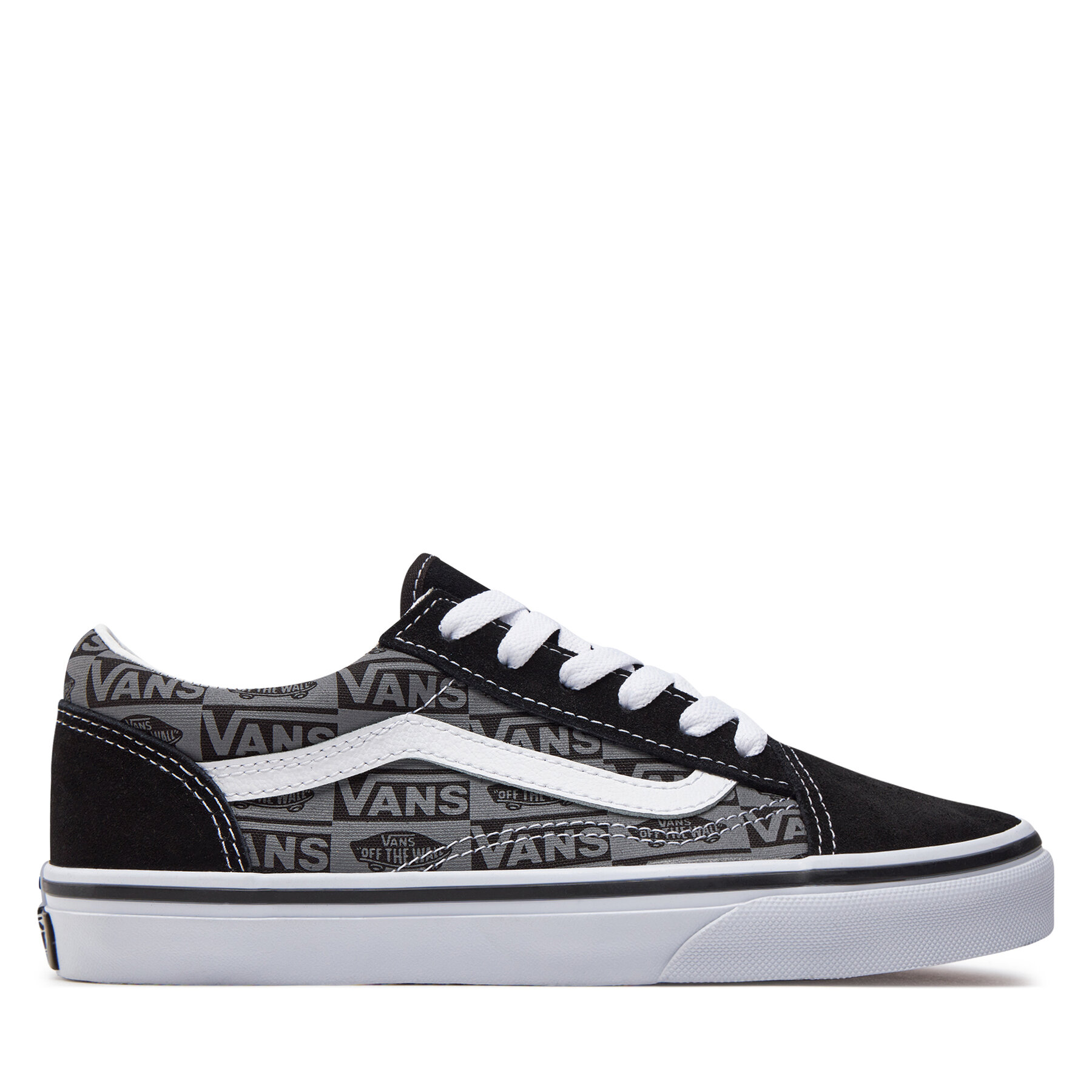 Sneakers aus Stoff Vans Jn Old Skool VN0A5EE6N421 Schwarz von Vans