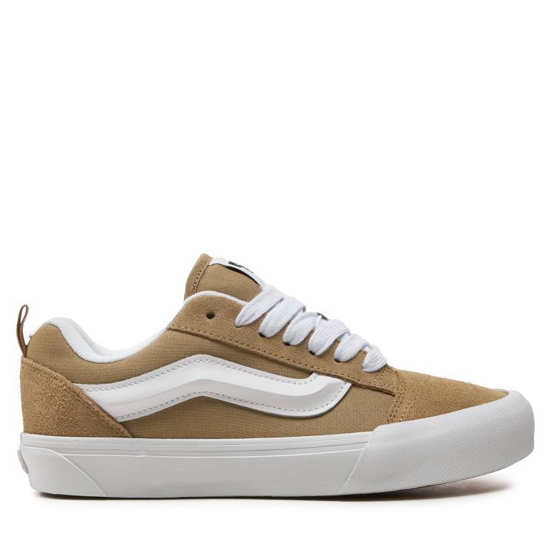 Sneakers aus Stoff Vans Knu Skool VN000CRPKHK1 Khakifarben von Vans