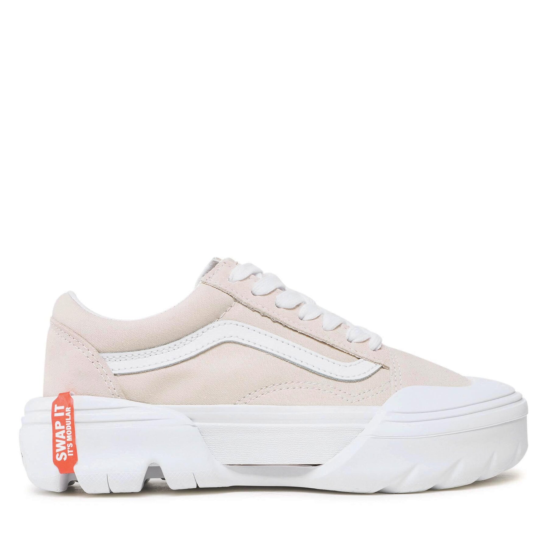 Sneakers aus Stoff Vans Old Skool Modular VN0007P18NL1 Beige von Vans