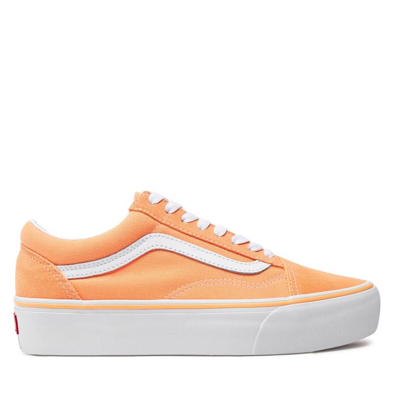 Sneakers aus Stoff Vans Old Skool Platfor VN0A5KX9AAS1 Orange von Vans