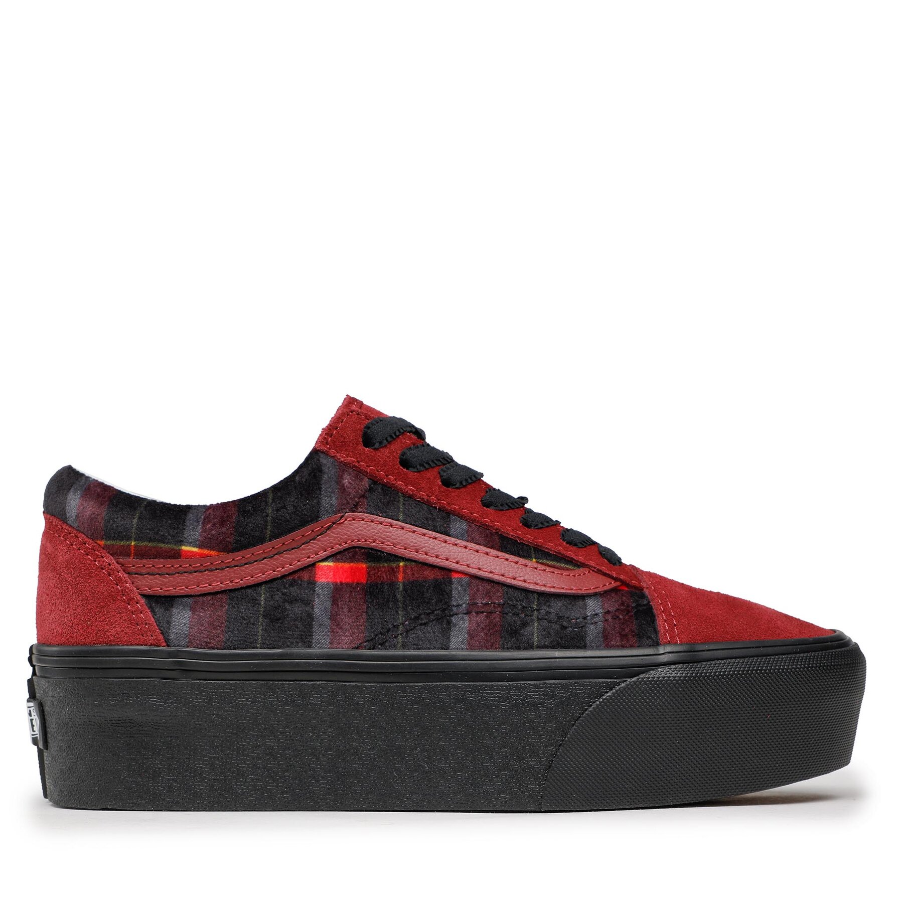 Sneakers aus Stoff Vans Old Skool Stac VN0A7Q5M02Y1 Dunkelrot von Vans