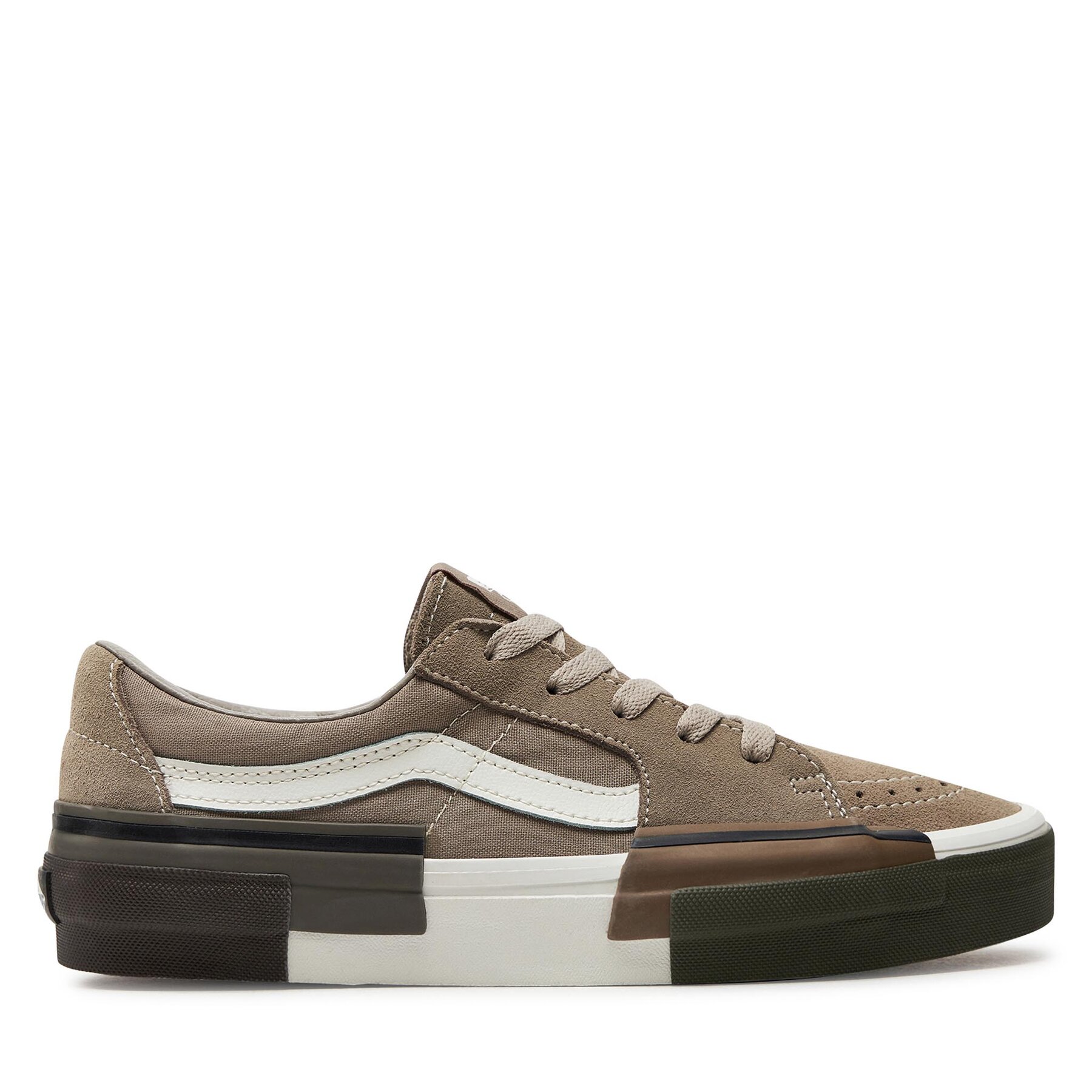 Sneakers aus Stoff Vans Sk8-Low Rearrage VN000CRNCH81 Grau von Vans