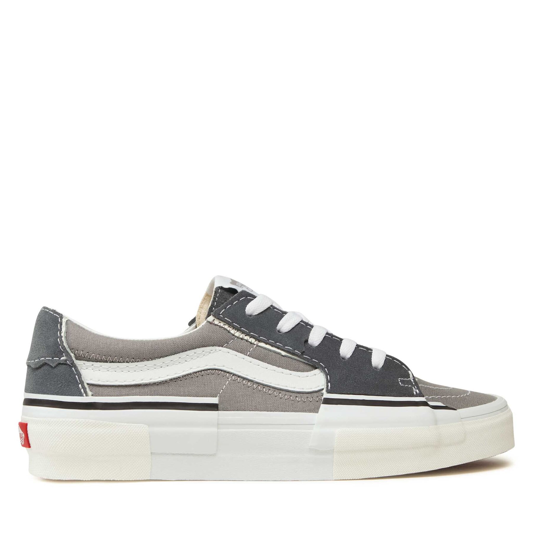 Sneakers aus Stoff Vans Sk8-Low Reconstruct VN0009QSGRY1 Grau von Vans