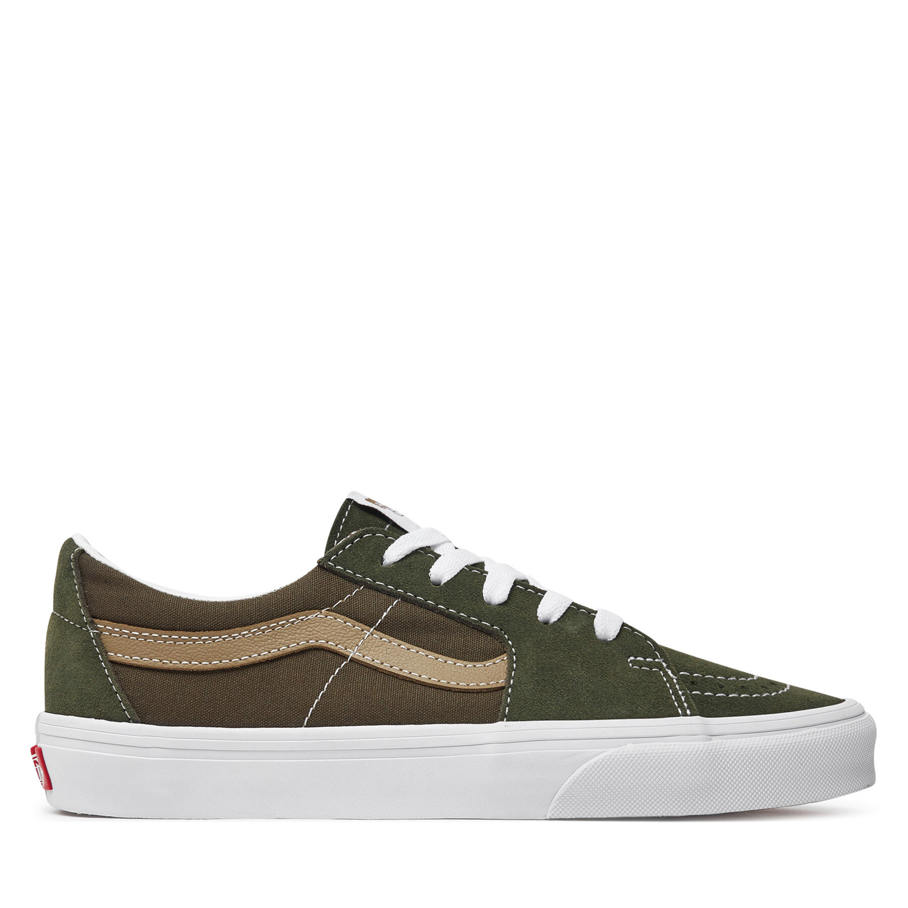 Sneakers aus Stoff Vans Sk8-Low VN0009QR50K1 Grün von Vans