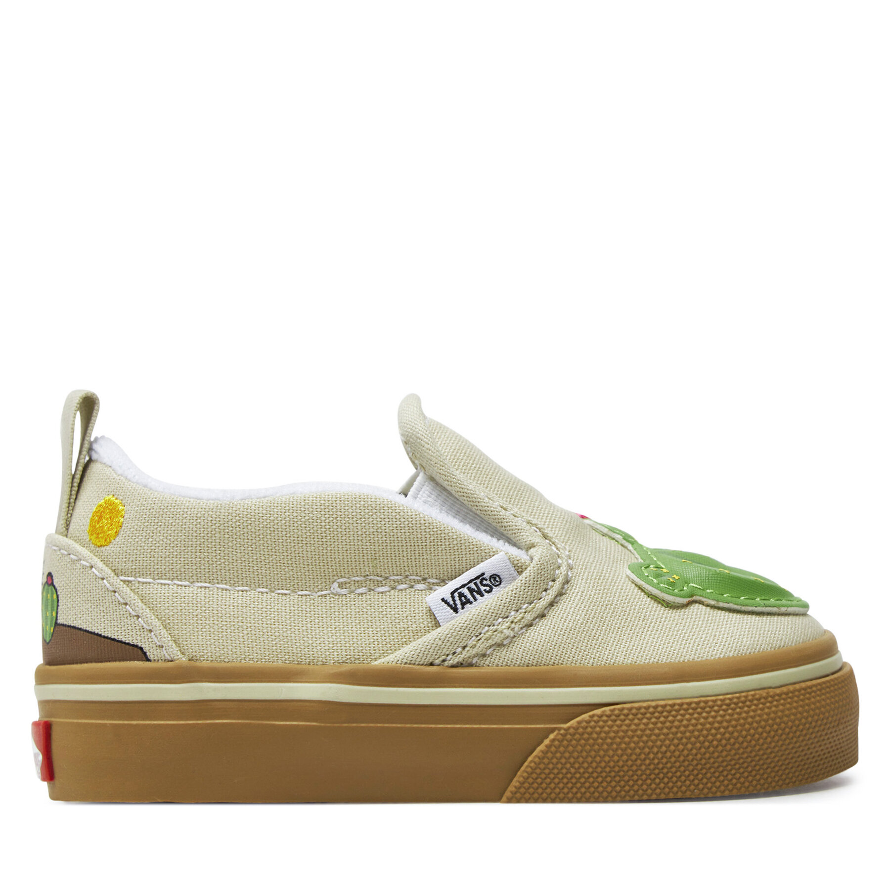 Sneakers aus Stoff Vans Slip-On V Cactus VN000CPSGRN1 Grün von Vans