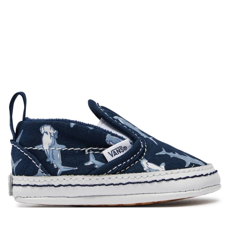 Sneakers aus Stoff Vans Slip-On V Crib VN000CRUBER1 Blau von Vans