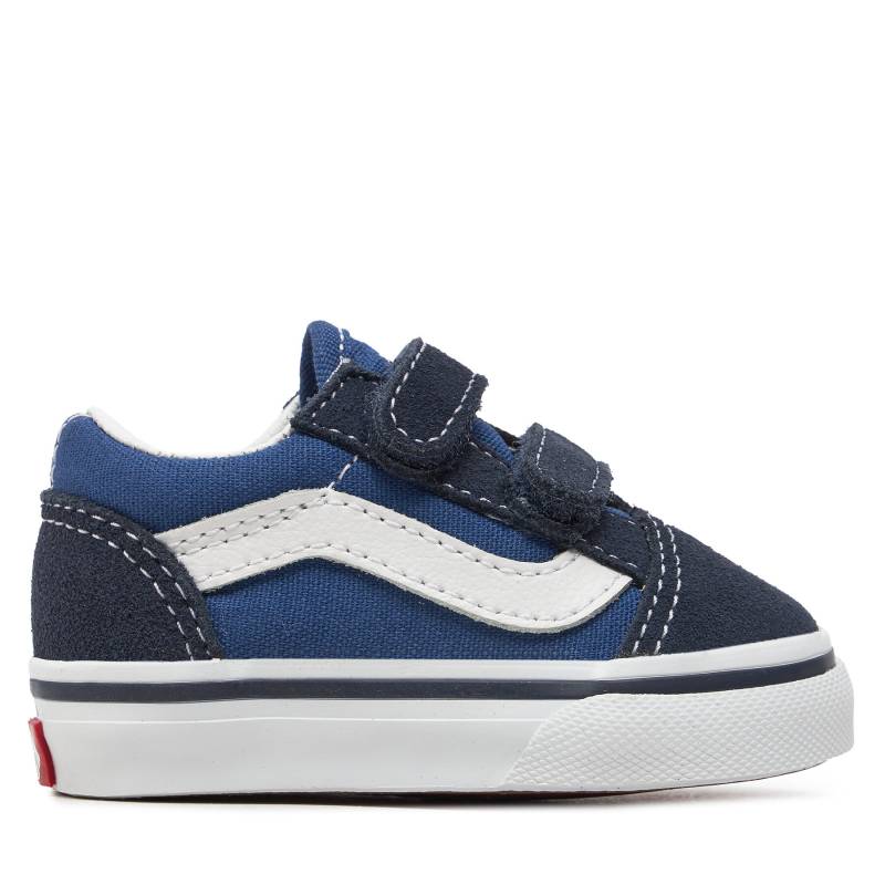 Sneakers aus Stoff Vans Old Skool V VN000D3YNVY Dunkelblau von Vans