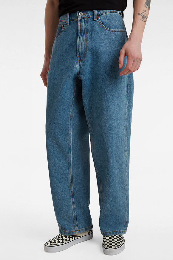 Vans Check-5 Baggy Fit Jeans | Stone Wash Blue | Herren  | 30 von Vans