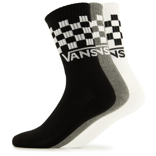 Vans - Classic Check Crew - Multifunktionssocken Gr 6,5-9 schwarz von Vans