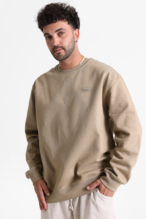 Vans Core Basic II Sweatshirt | Desert Taupe | Herren  | L von Vans