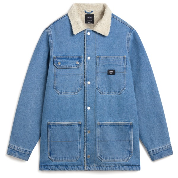 Vans - Drill Chore Denim Sherpa Coat - Freizeitjacke Gr L blau von Vans