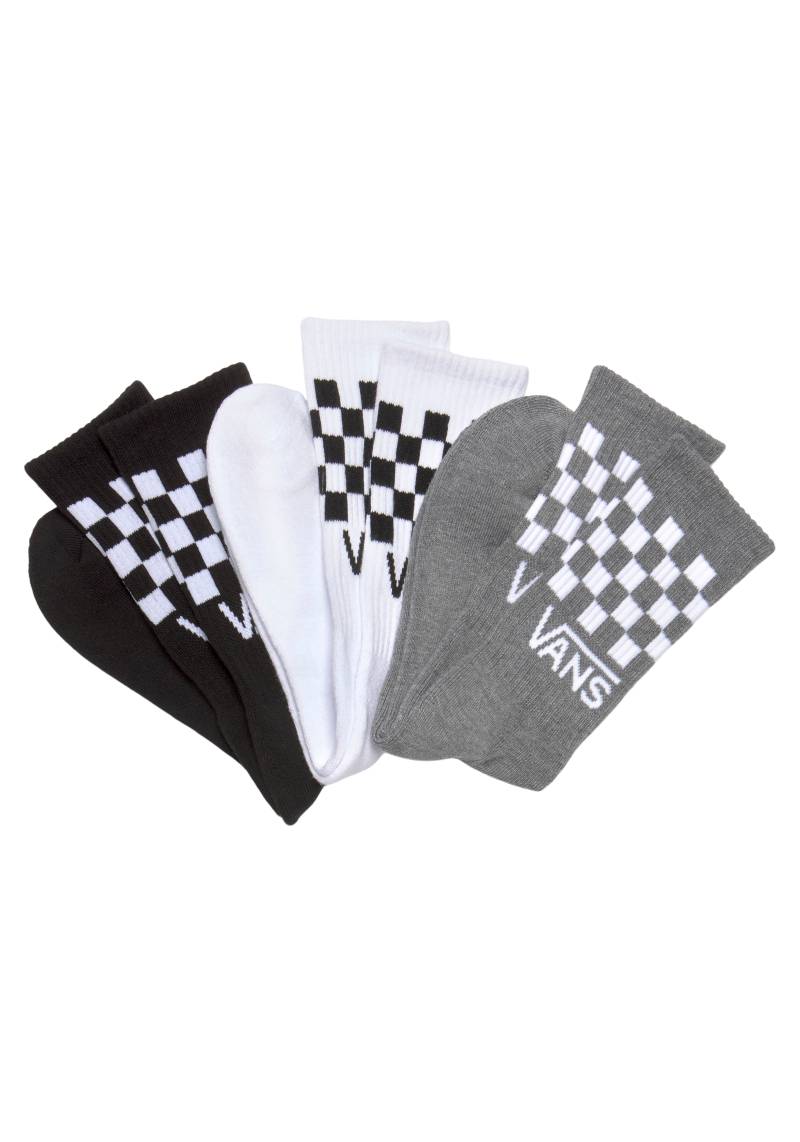 Vans Freizeitsocken »VN000F0WY281 CLASSIC CHECK CREW«, mit Waffelmuster von Vans