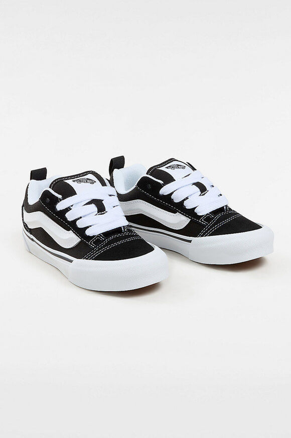 Vans Knu Skool Kids Sneaker | Black | Jungen  | EU31.5 von Vans