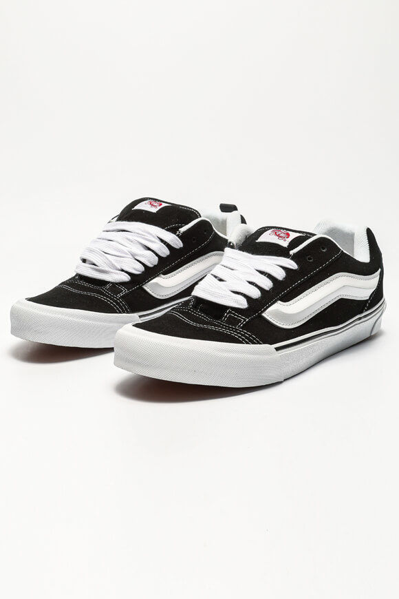 Vans Knu Skool Sneaker | Black + True White | Herren  | EU44.5 von Vans