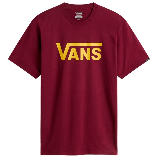 Vans - MN Vans Classic L/S - Longsleeve Gr L rot von Vans