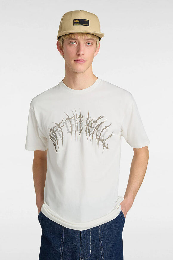 Vans Metal Arch t-shirt | Marshmallow | Herren  | L von Vans