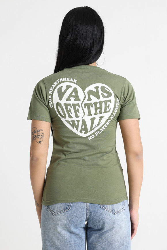 Vans No Players T-Shirt | Olivine | Damen  | M von Vans