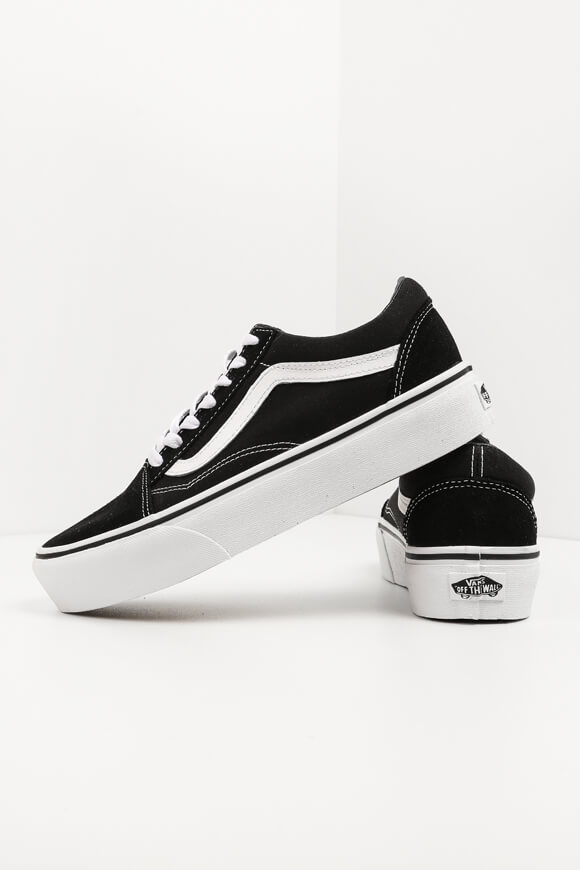 Vans Old Skool Plateau Sneaker | Schwarz | Damen  | EU36 von Vans