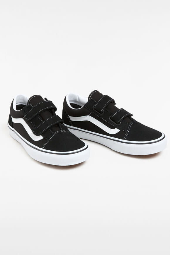 Vans Old Skool Sneaker | Black + True White | Jungen  | EU35 von Vans