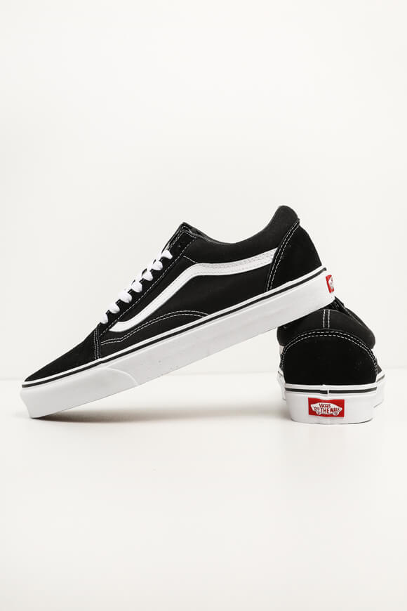 Vans Old Skool Sneaker | Schwarz + Weiss | unisex  | EU44 von Vans