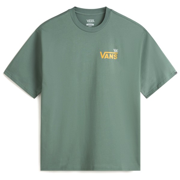 Vans - Posted S/S - T-Shirt Gr L grün von Vans