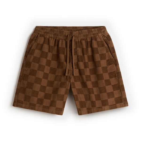 Vans - Range Checkerboard Cord Loose Short - Shorts Gr L braun von Vans