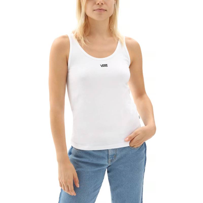 T-shirt, Rundhals Damen Weiss M von VANS