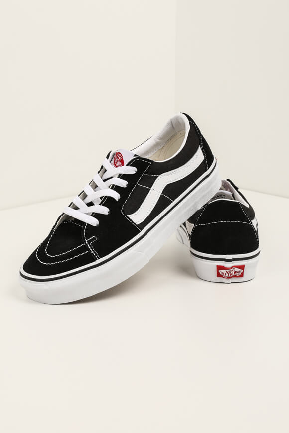 Vans SK8 Sneaker | Schwarz + Weiss | unisex  | EU38 von Vans