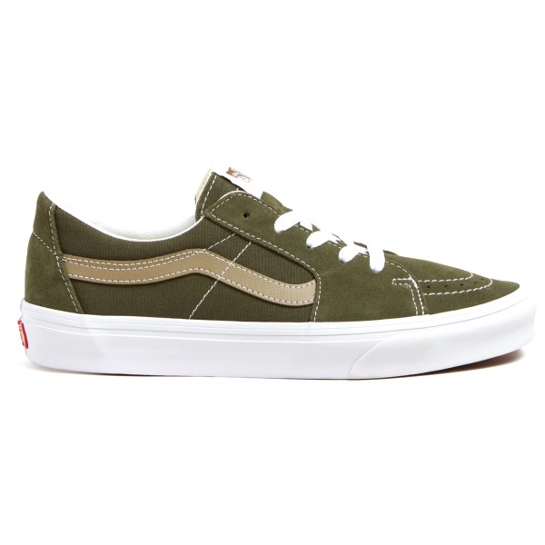 Vans - Sk8-Low - Sneaker Gr 13 weiß/oliv von Vans