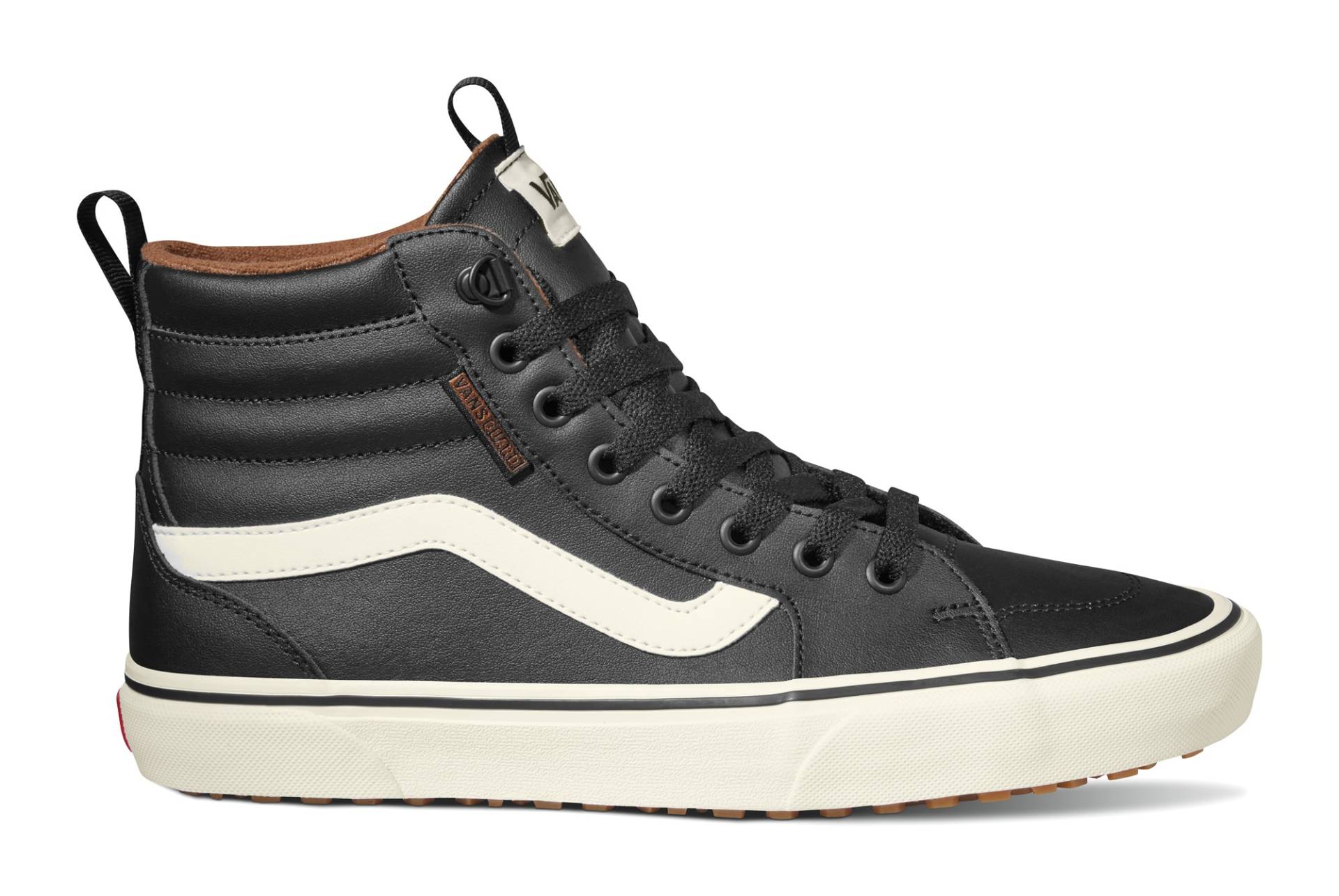 Vans Sneaker »Filmore Hi VansGuard«, mit kontrastfarbenem Logobadge an der Ferse von Vans