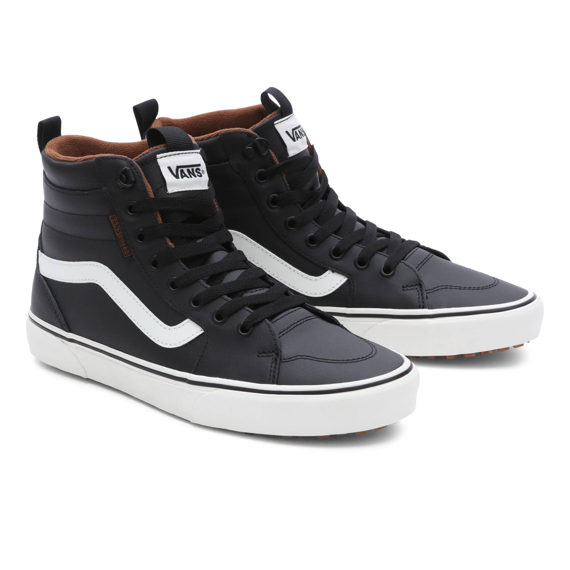 Vans Sneaker »Filmore Hi VansGuard«, mit kontrastfarbenem Logobadge an der Ferse von Vans