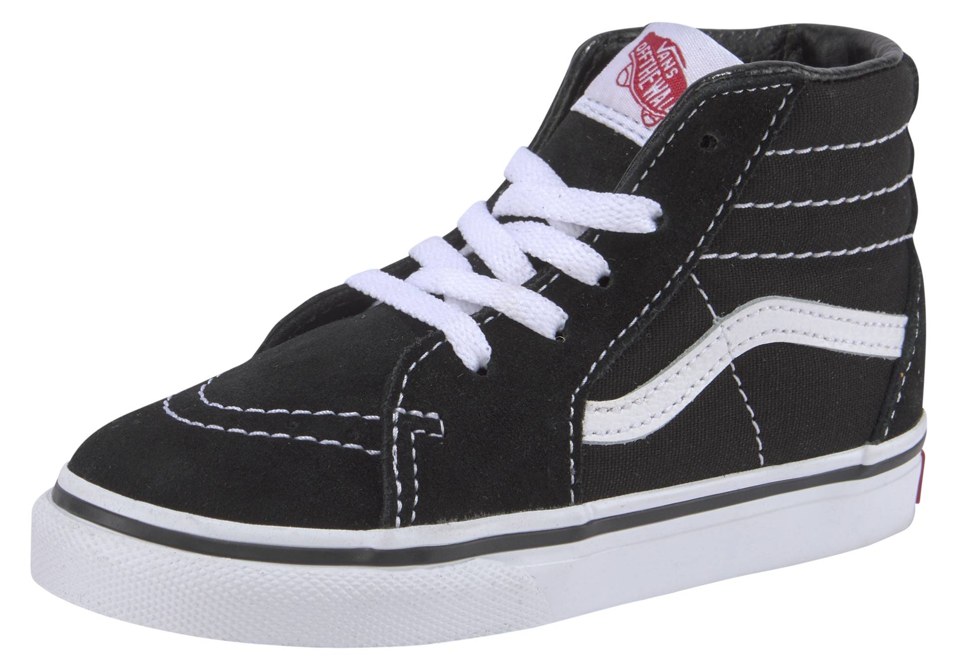 Vans Sneaker »TD SK8-Hi«, mit kontrastfarbenem Logobadge an der Ferse von Vans