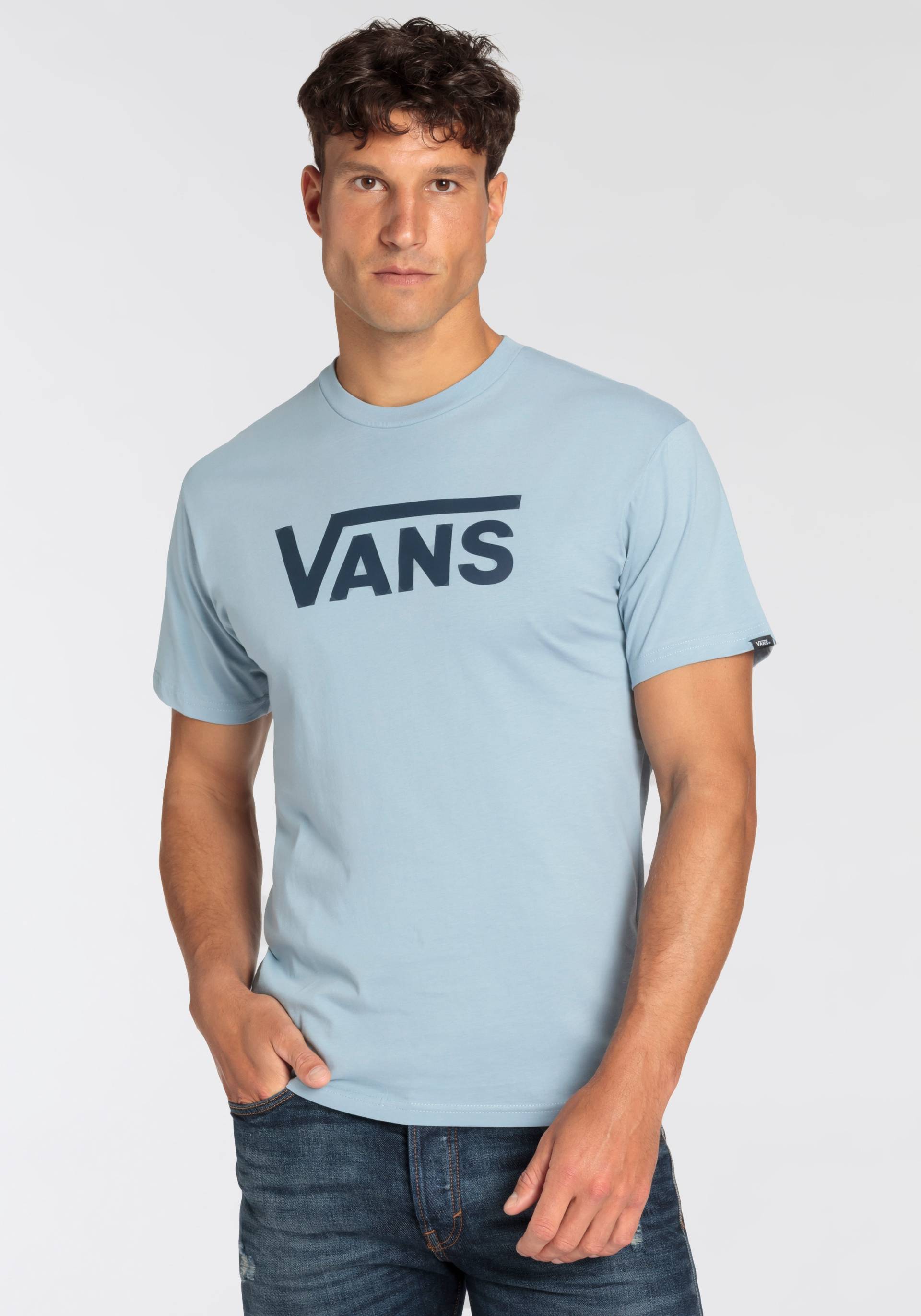 Vans T-Shirt »MN VANS CLASSIC«, Basic T-Shirt mit grossem Logoprint Vans T-Shirt »MN VANS CLASSIC«, Basic T-Shirt mit grossem Logoprint von Vans