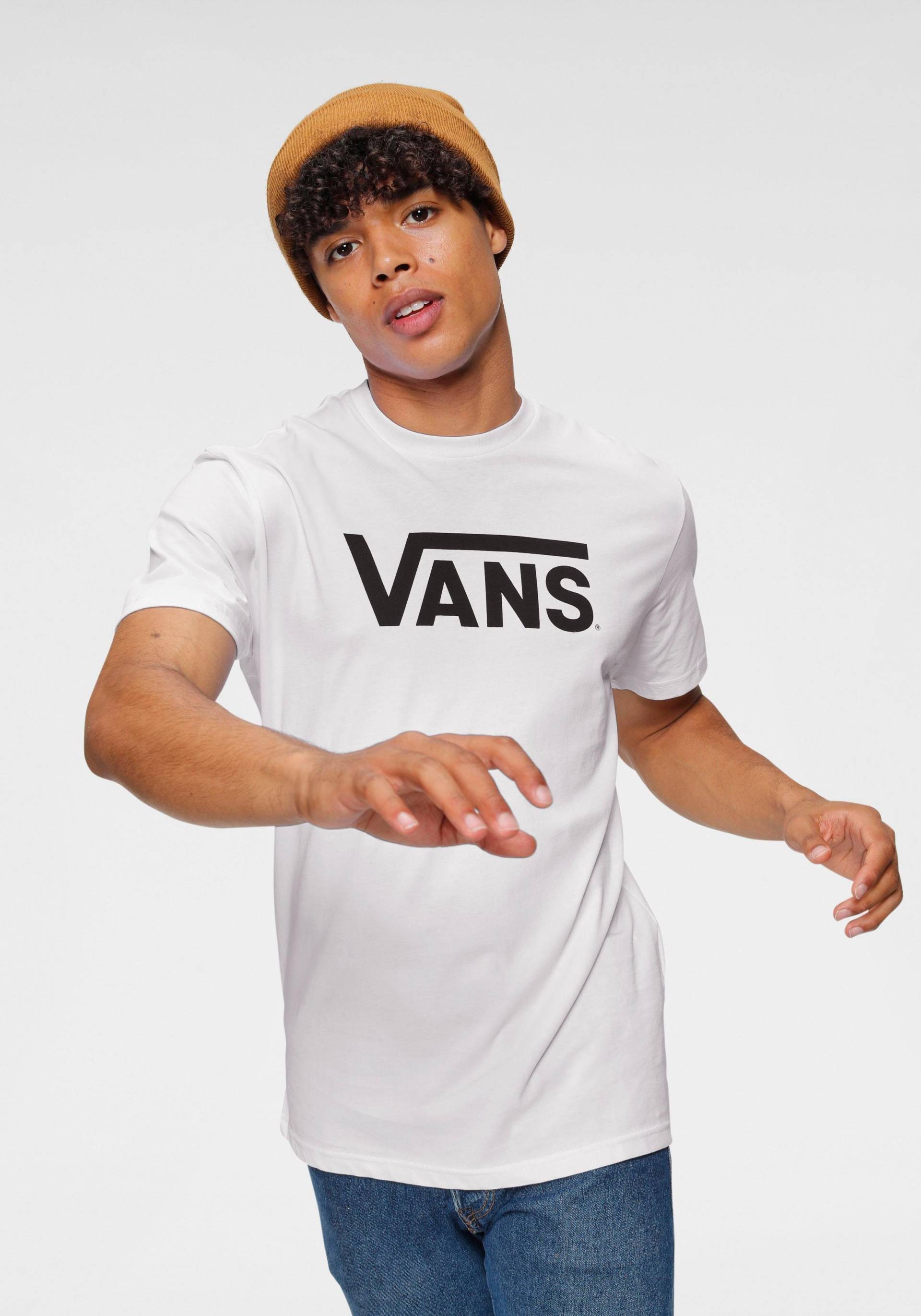 Vans T-Shirt »MN VANS CLASSIC«, Basic T-Shirt mit grossem Logoprint Vans T-Shirt »MN VANS CLASSIC«, Basic T-Shirt mit grossem Logoprint von Vans