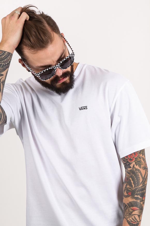 Vans T-Shirt | Weiss + Schwarz | Herren  | L von Vans