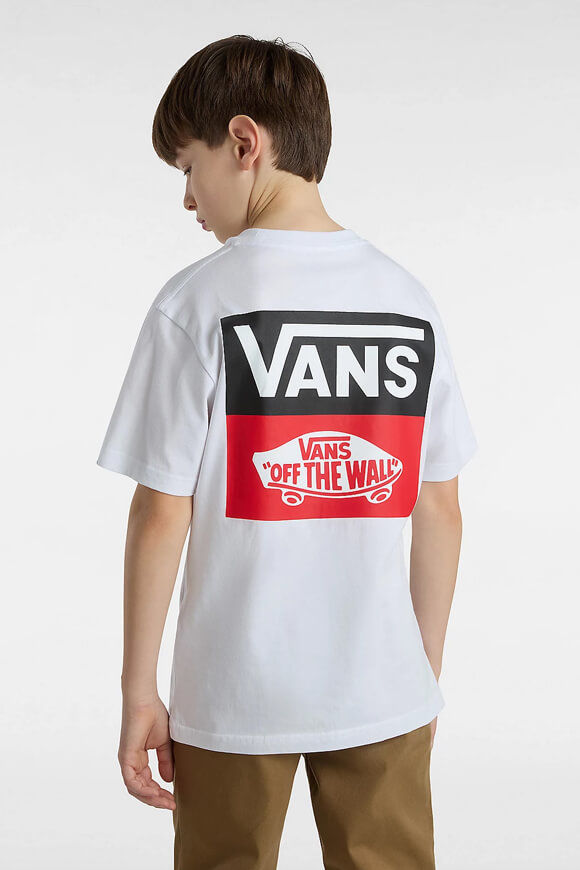 Vans T-Shirt | White | Jungen  | L von Vans